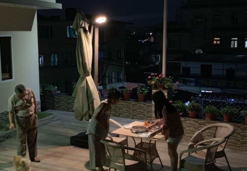 太陽能庭院燈案例