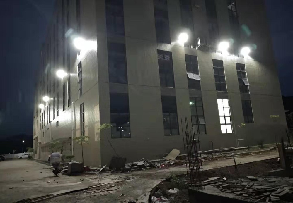 太陽能二體燈案例